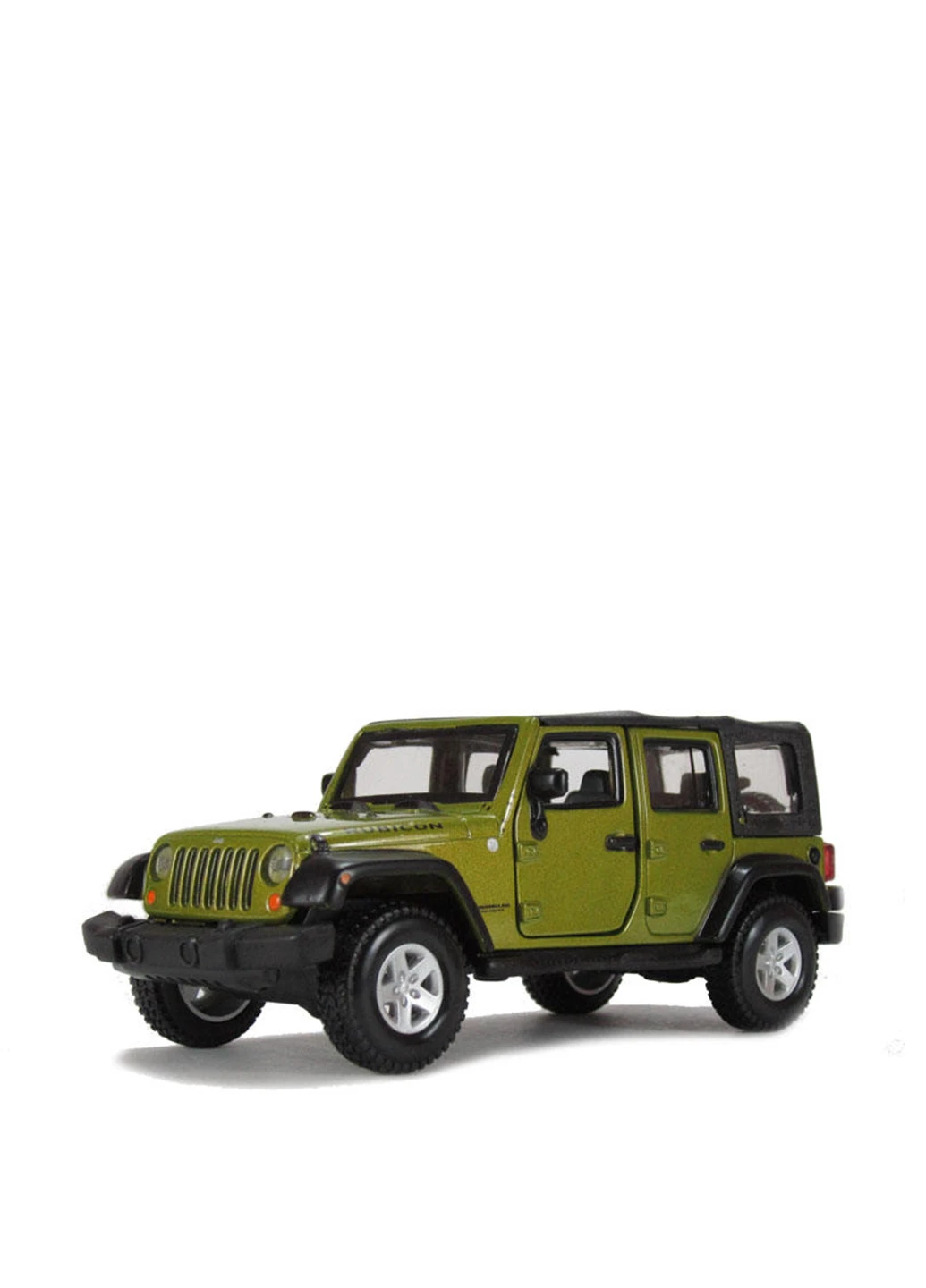 Автомодель - JEEP WRANGLER UNLIMITED RUBICON (асорті зелений металік, темно-синій, 1:32) Bburago (17015317)