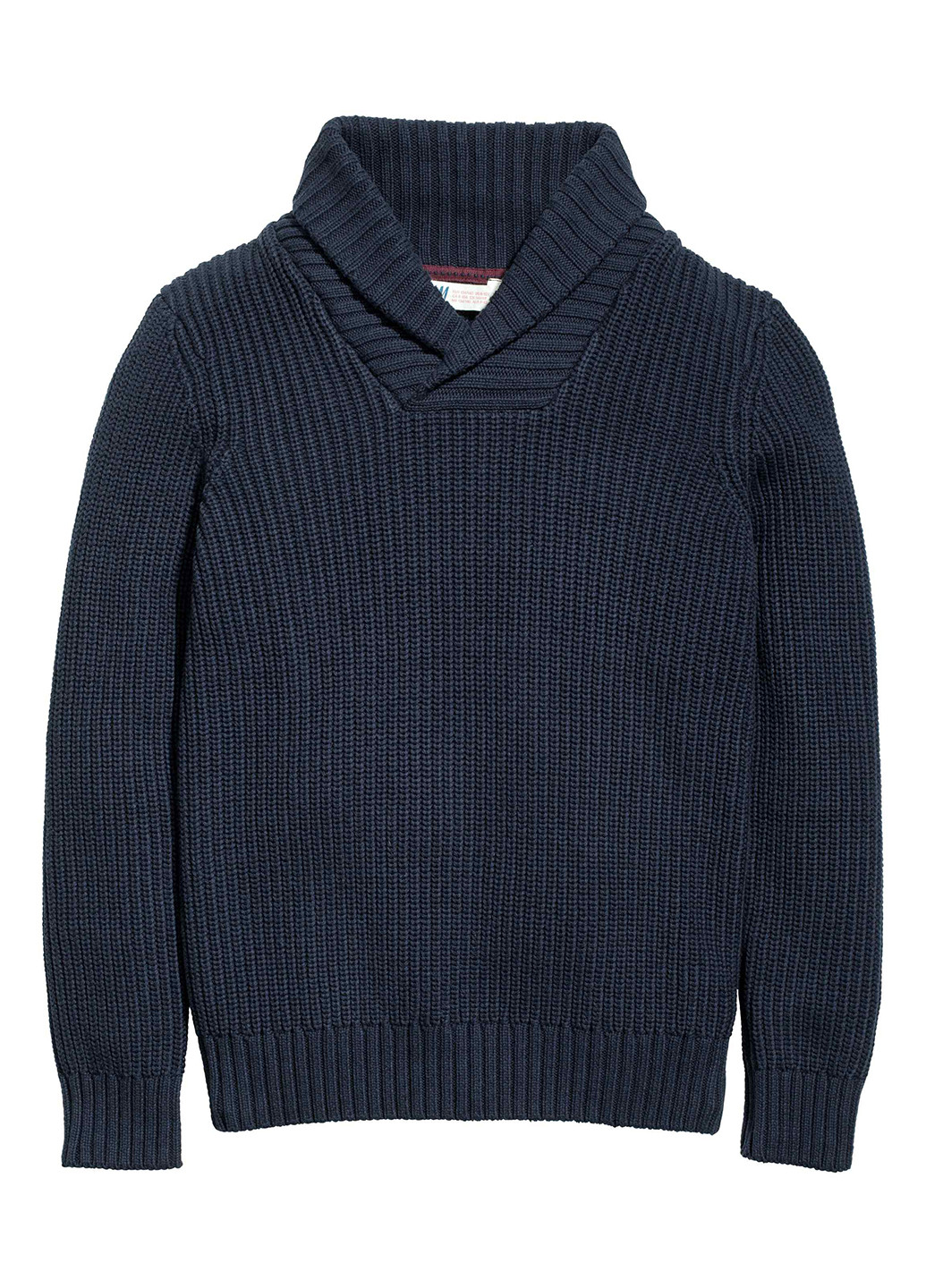 Темно-синий демисезонный свитер хомут H&M