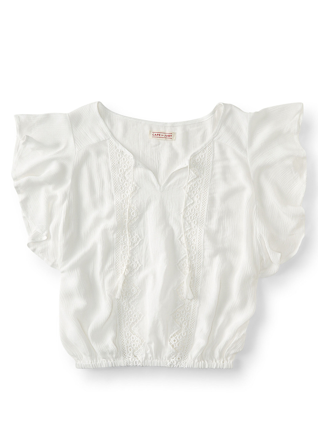 Молочная летняя блуза Aeropostale