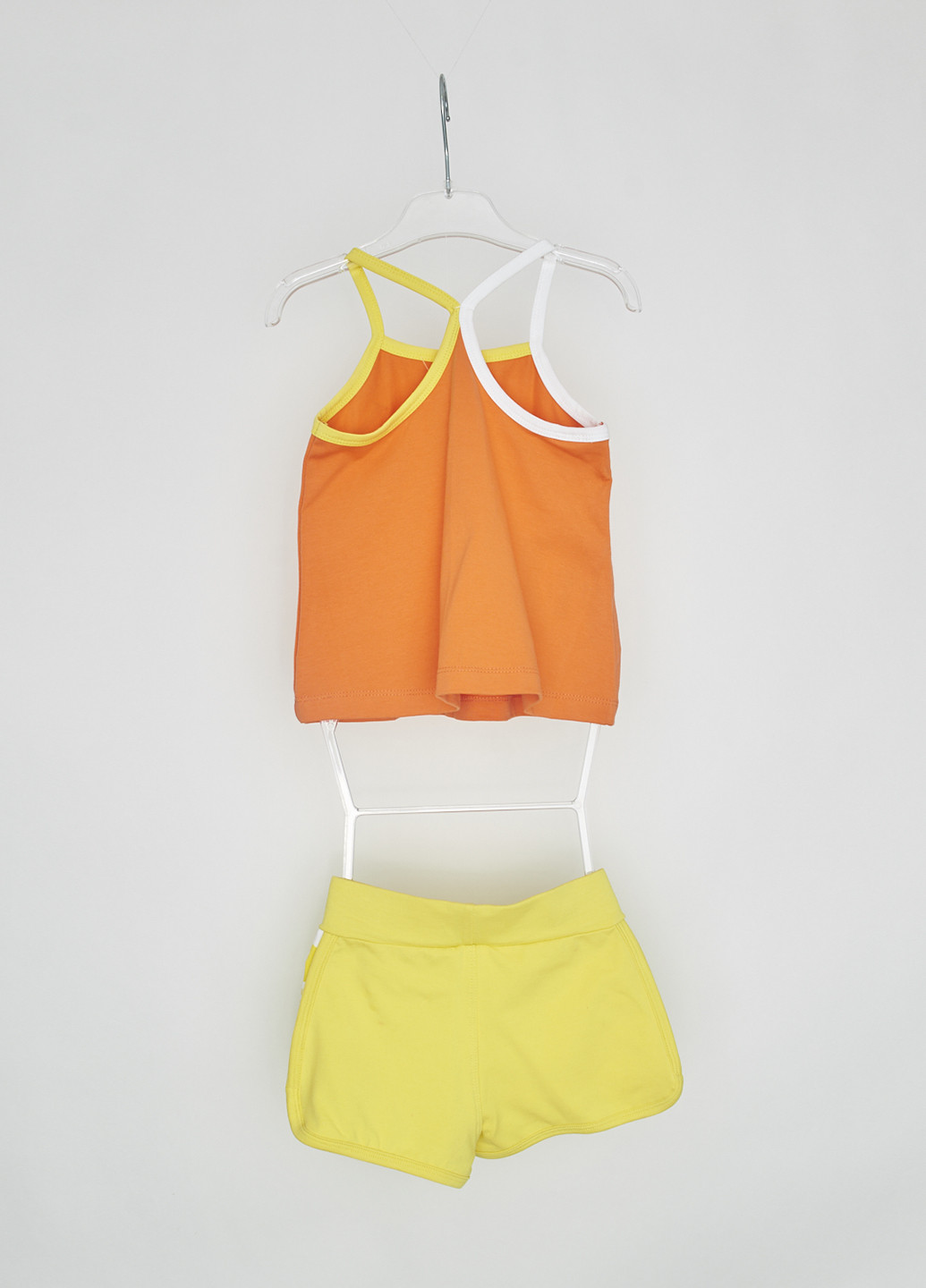 Оранжевый летний комплект (майка, шорты) Sprint