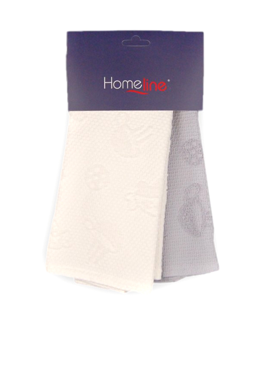 Home Line полотенце (2 шт.), 40х60 см однотонный светло-серый производство - Турция