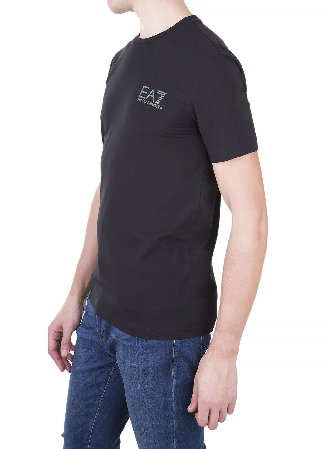 Чорна футболка ARMANI EA7