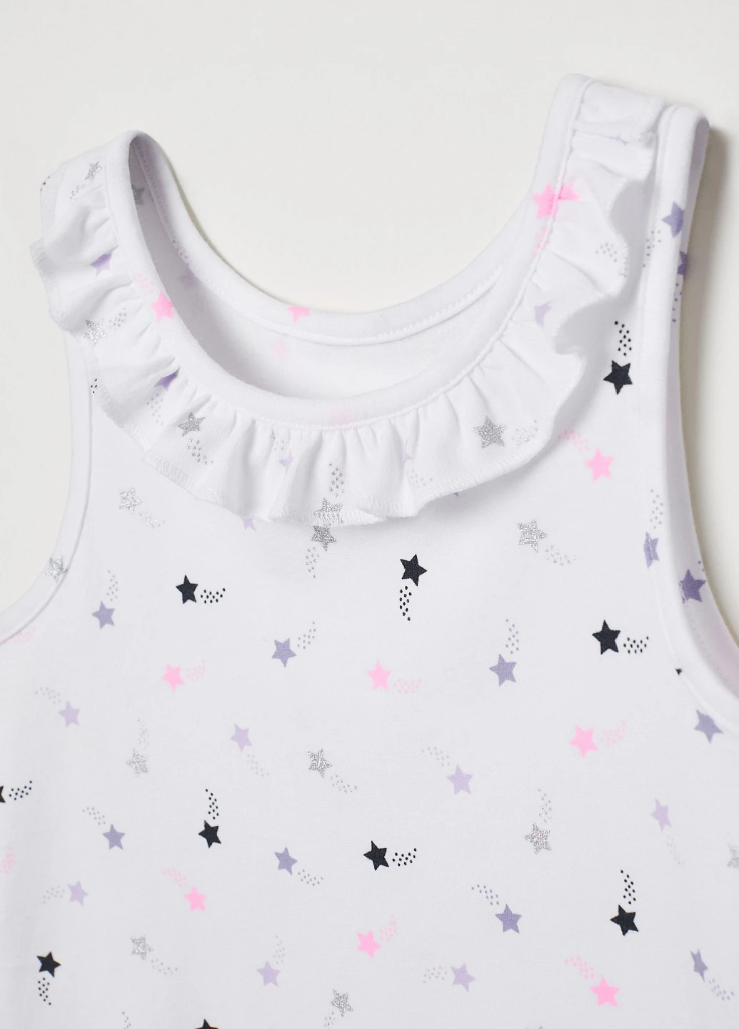 Білий демісезонний комплект (майка, труси) H&M