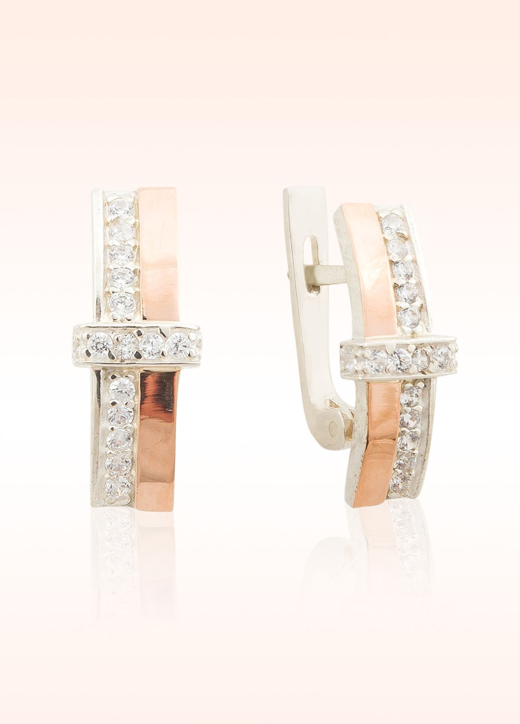 Сережки Silver Style (19074435)