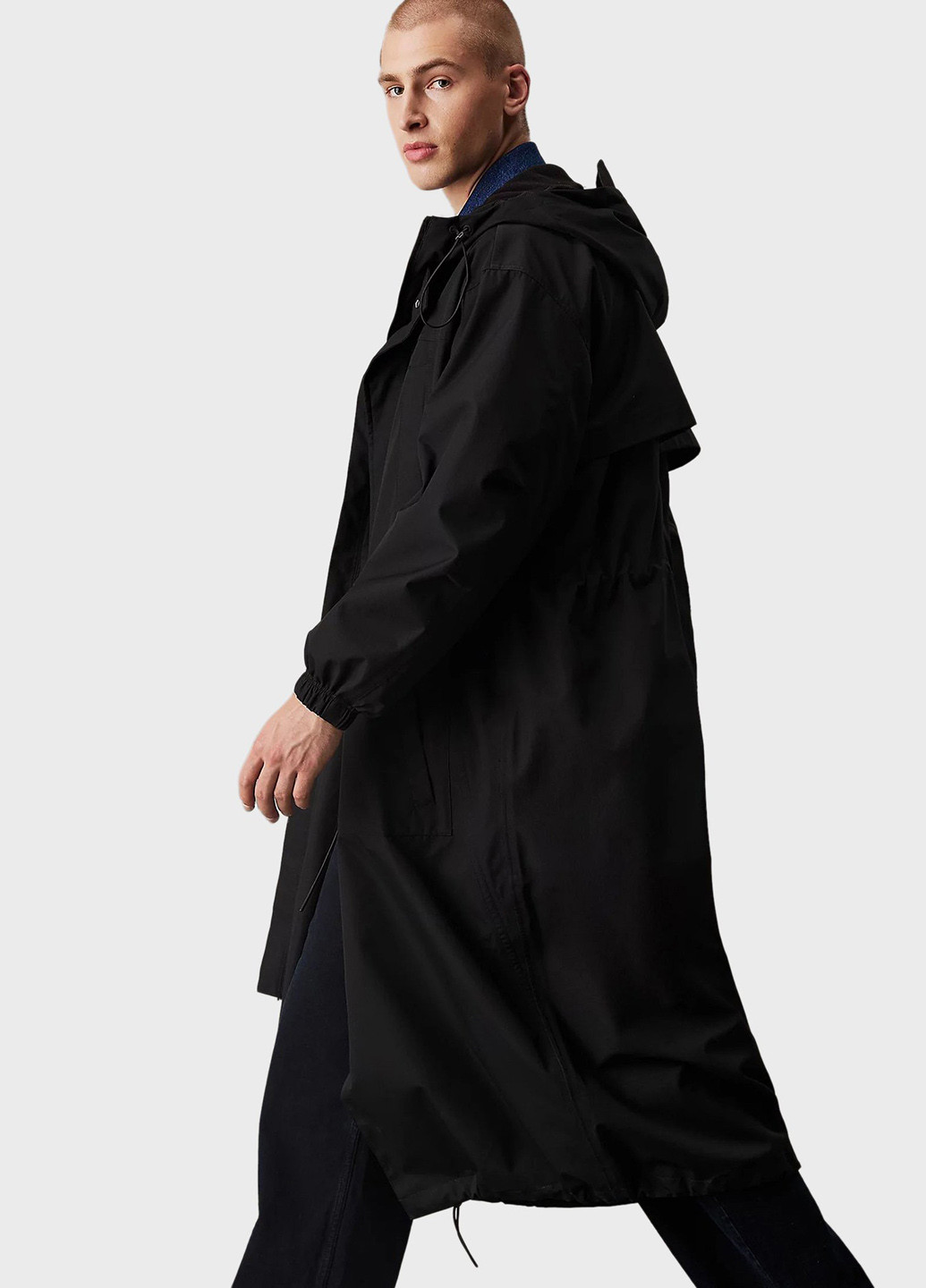 Плащ Calvin Klein Jeans макінтош на блискавці вільний (366292709)