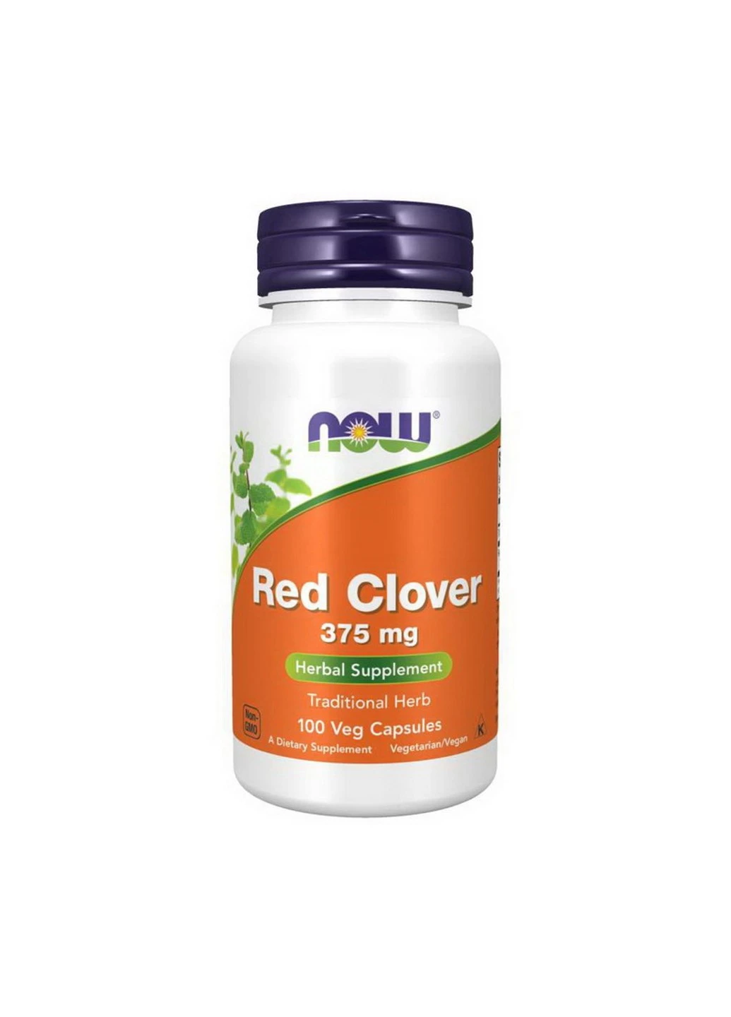 Червона конюшина Red Clover 375 mg 100 капсул Now Foods (255409270)