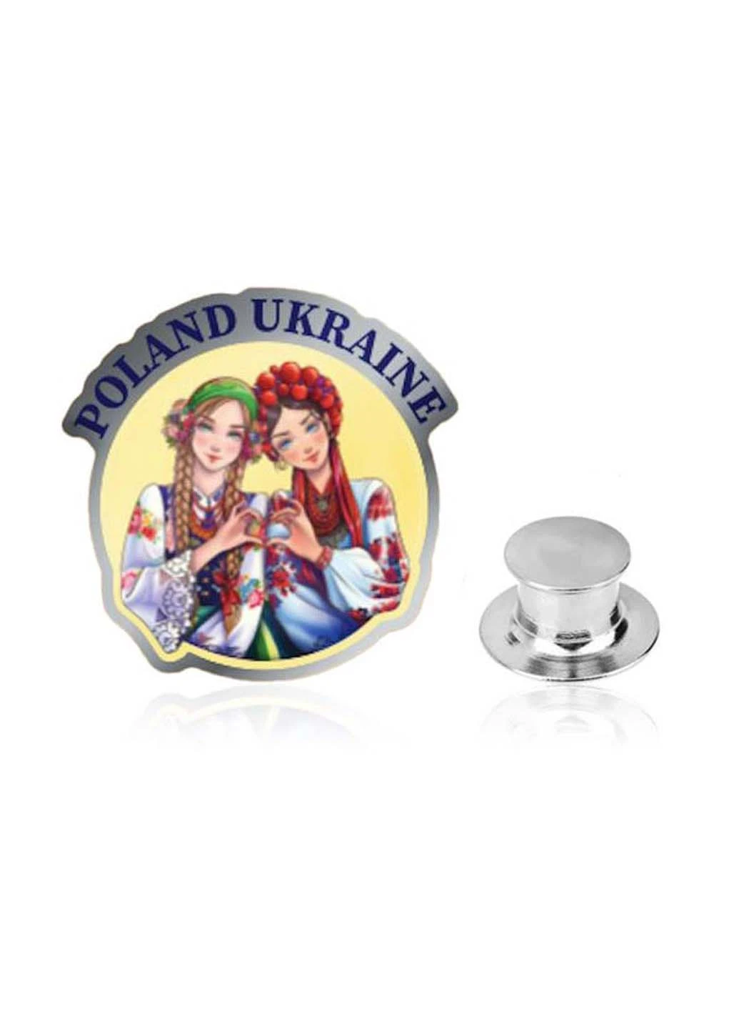 Значок Польша Украина Broshe (254460376)