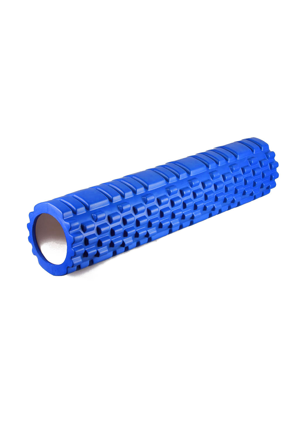 Массажный ролик Grid Roller v3.1 60 см синий (роллер, валик, цилиндр для йоги, пилатеса и массажа) EasyFit (237657429)