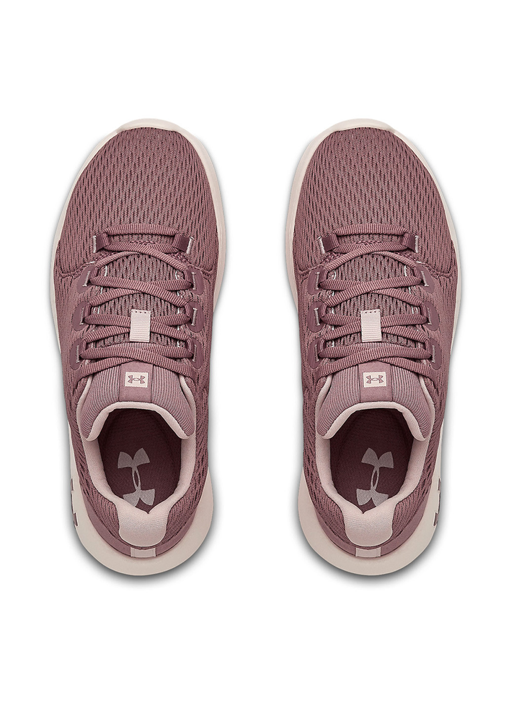 Розово-коричневые всесезонные кроссовки Under Armour