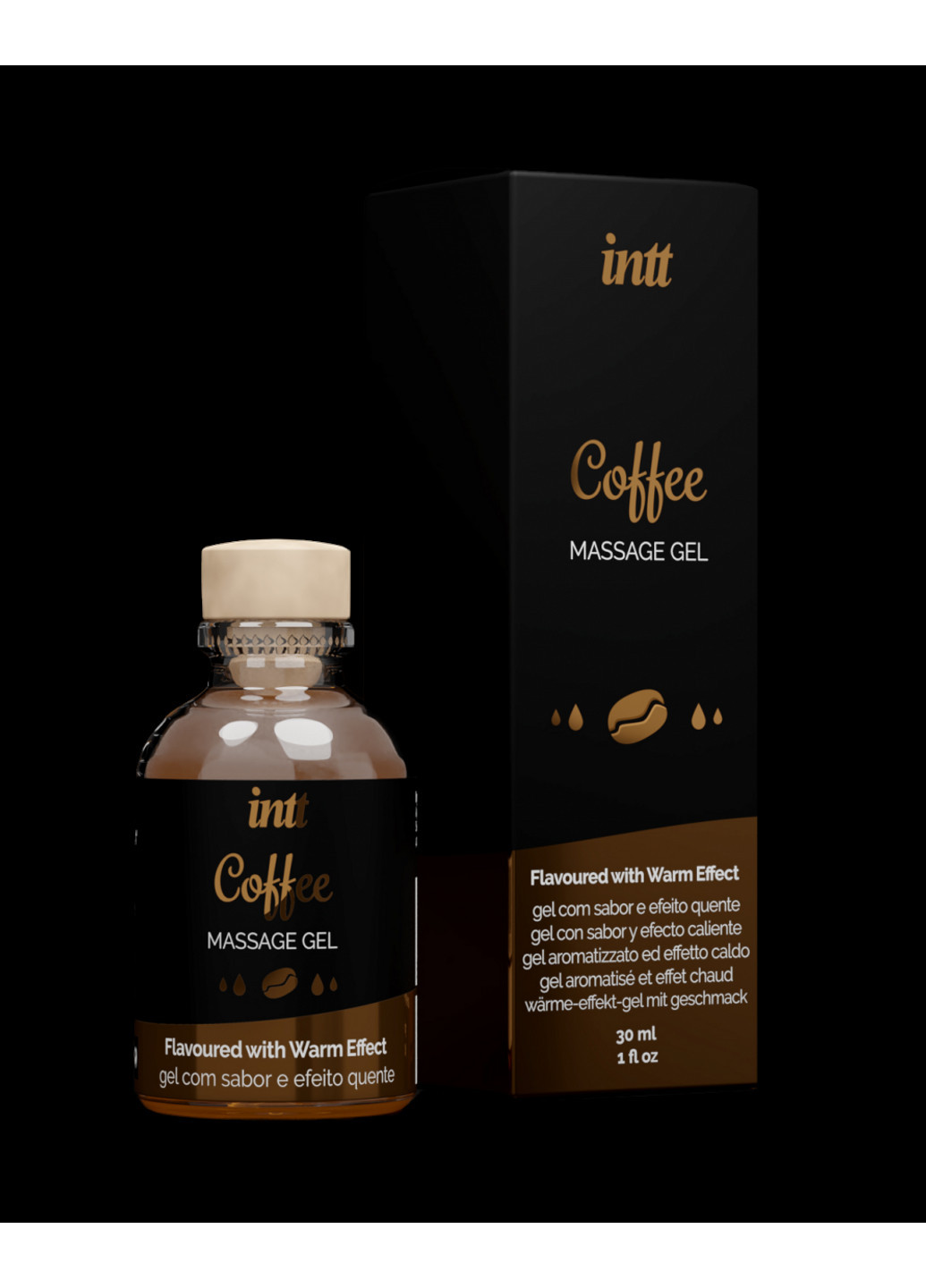 Масажний гель для інтимних зон Coffee (30 мл) Intt (251851879)