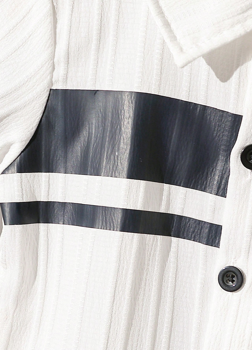 Чорно-білий демісезонний комплект (сорочка, штани) SHEIN