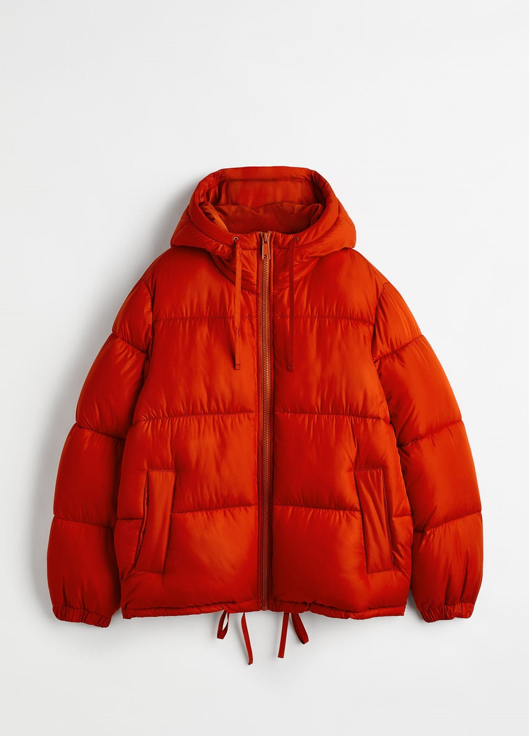 Помаранчева зимня куртка H&M