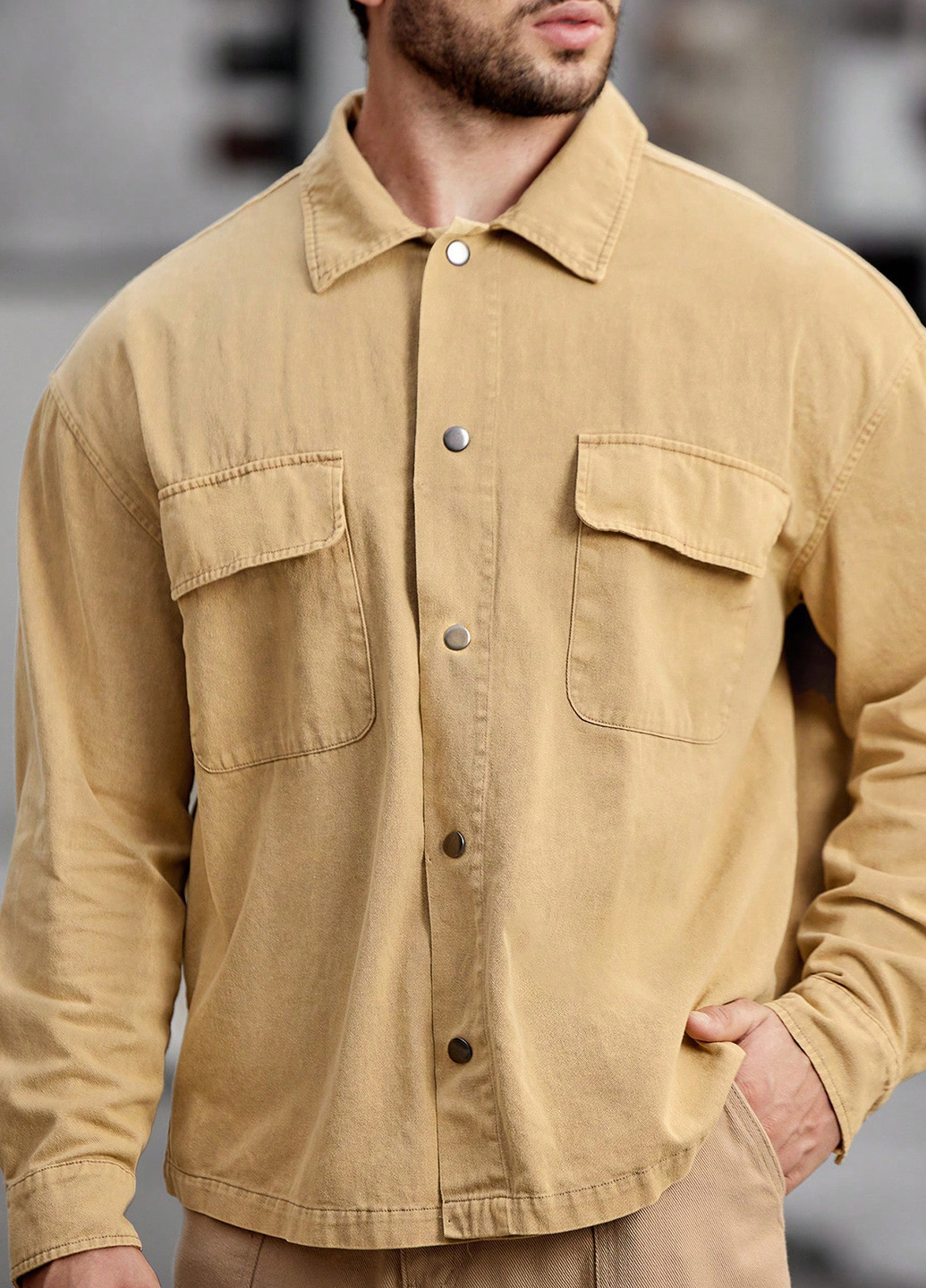 Куртка-сорочка SHEIN (331821473)