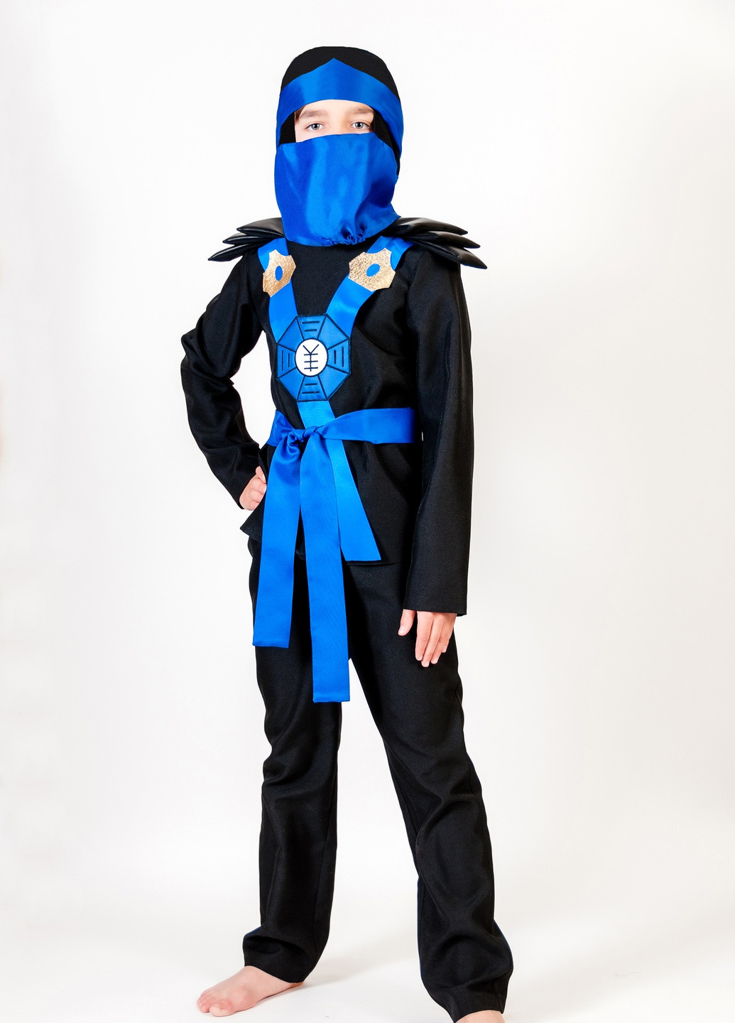 Маскарадный костюм Ниндзяго синий DM SASHKA (250168439)
