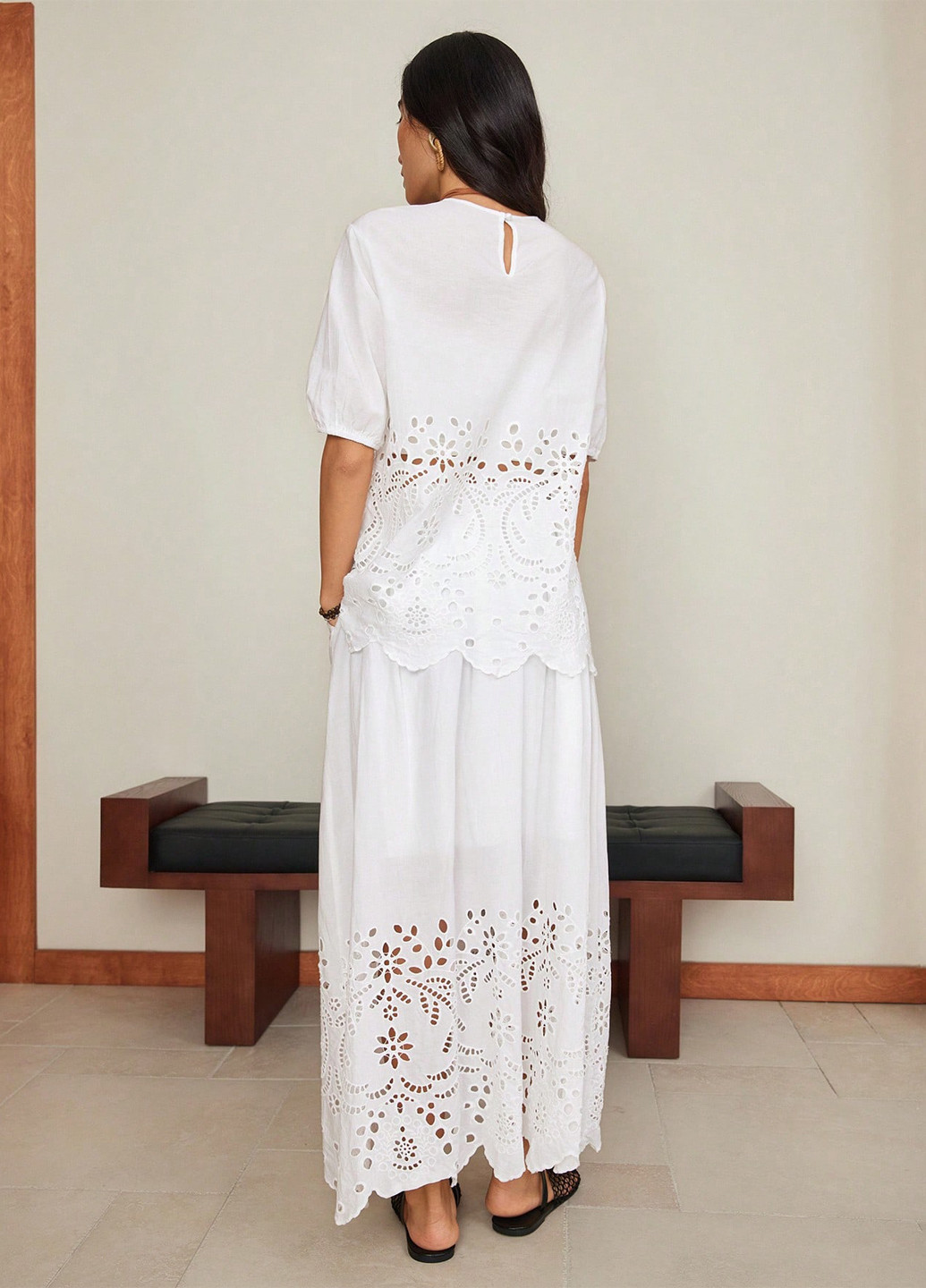 Костюм (блуза, юбка) SHEIN (365497434)