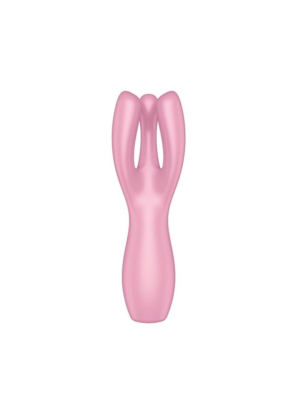 Клиторальный вибратор Threesome 3 Pink с тремя пальчиками Satisfyer (253906345)