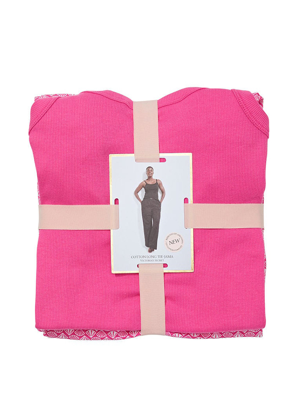 Розовая всесезон пижама (майка, брюки) майка + брюки Victoria's Secret