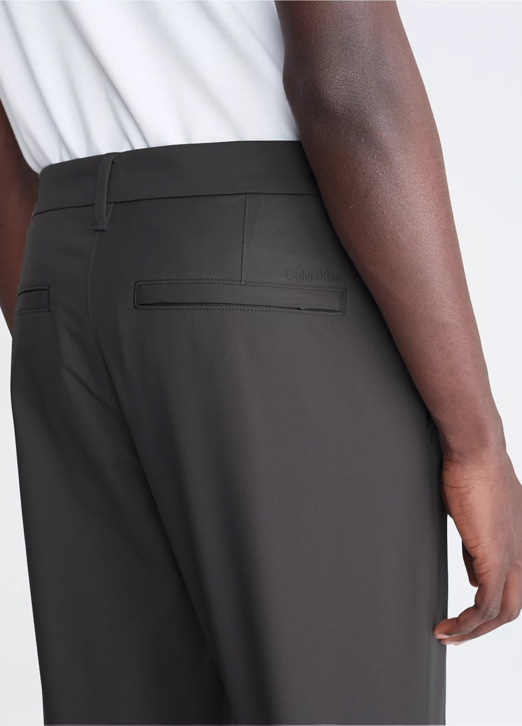 Серые кэжуал, классические демисезонные классические брюки Calvin Klein