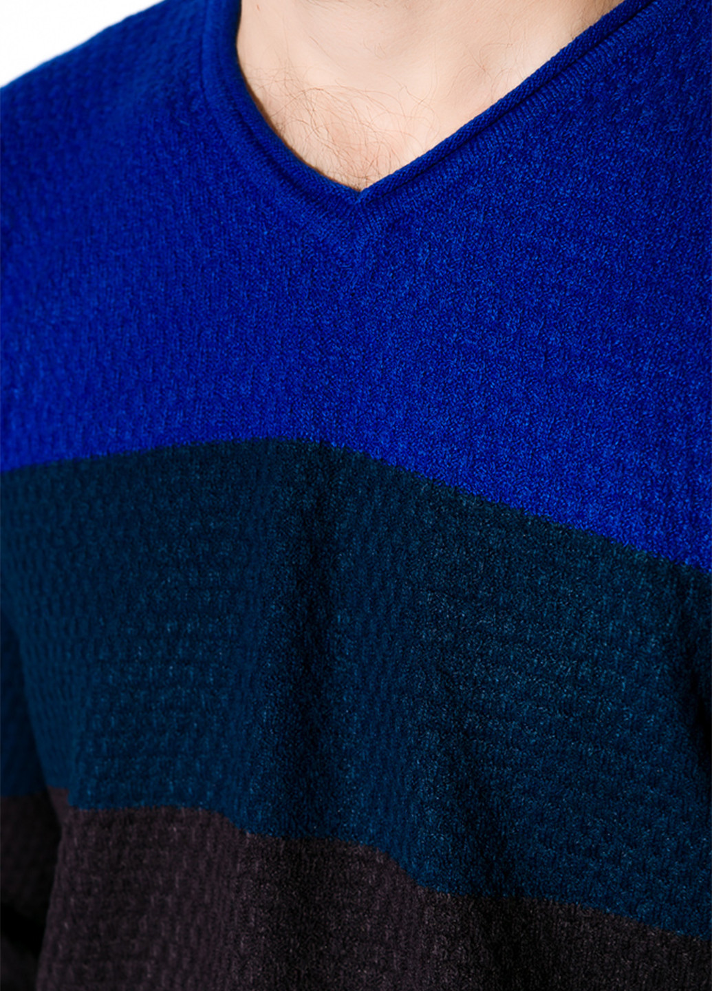 Темно-синій демісезонний пуловер пуловер Time of Style