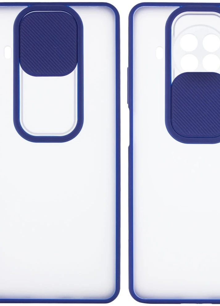 Чохол Camshield mate TPU зі шторкою для камери для Xiaomi Mi 10T Lite / Redmi Note 9 Pro 5G Синій (is_00000042626_5) Epik (237824585)
