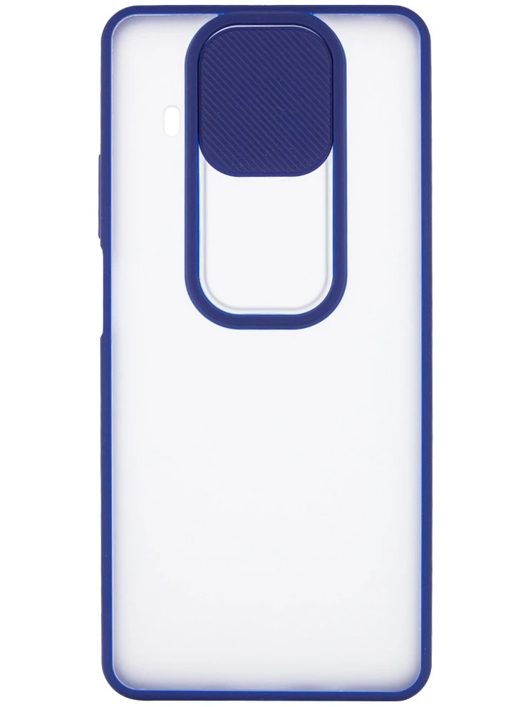 Чохол Camshield mate TPU зі шторкою для камери для Xiaomi Mi 10T Lite / Redmi Note 9 Pro 5G Синій (is_00000042626_5) Epik (237824585)