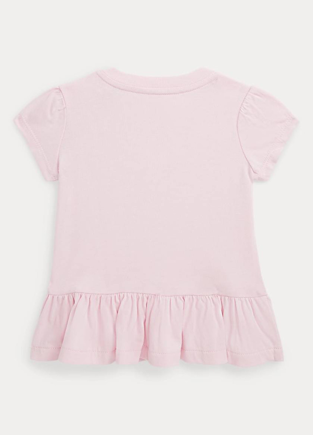 Світло-рожева літня футболка Ralph Lauren