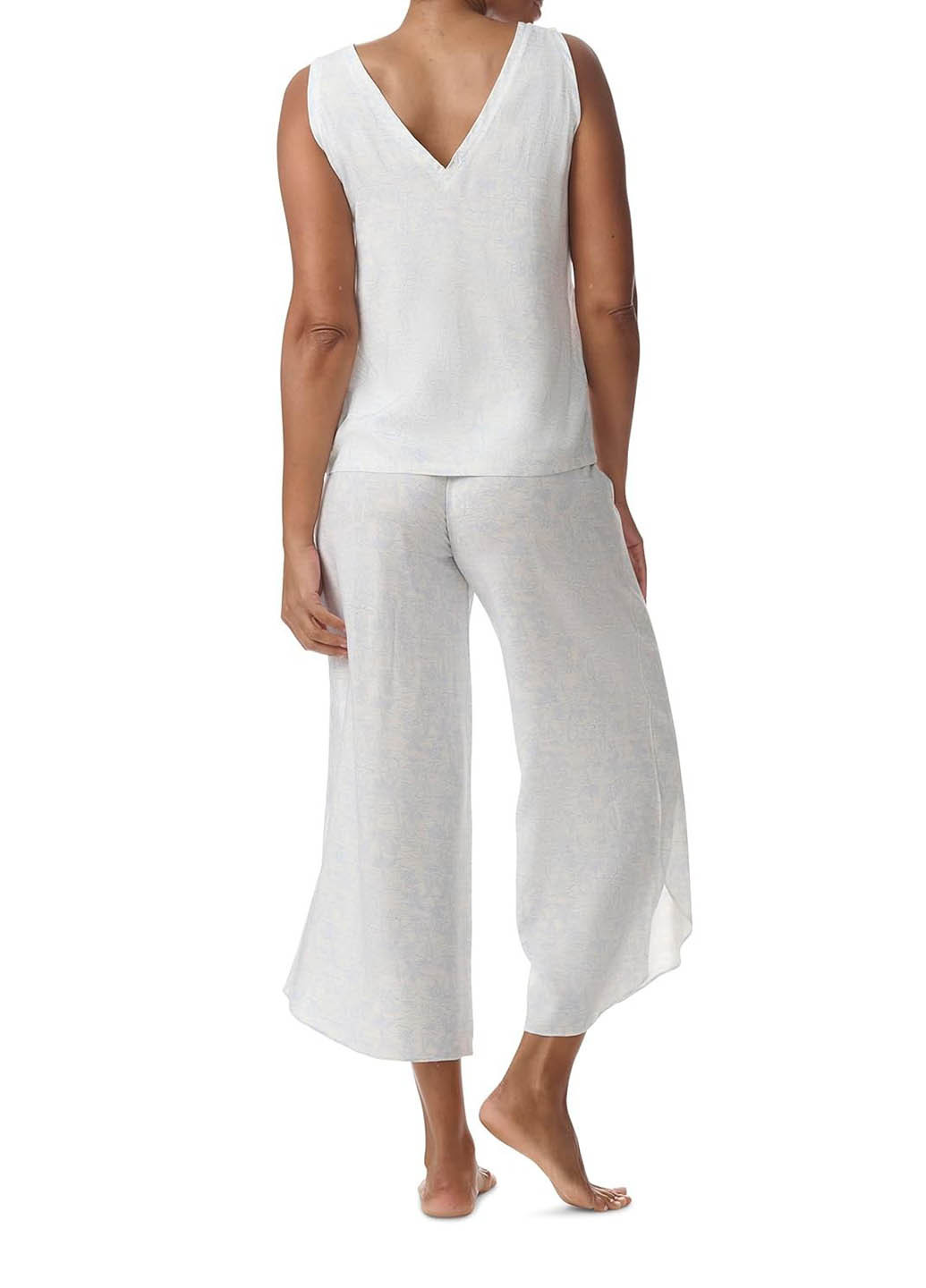 Біла всесезон піжама (майка, штани) майка + штани Tommy Hilfiger