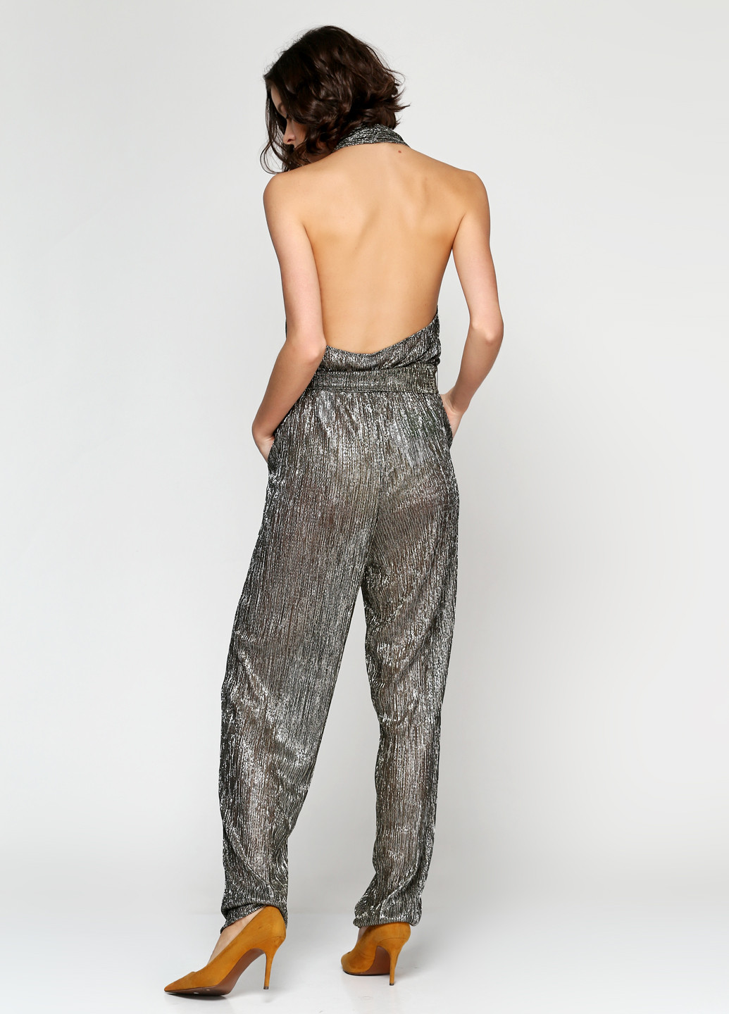 Комбинезон & Other Stories комбинезон-брюки однотонный серебристый кэжуал