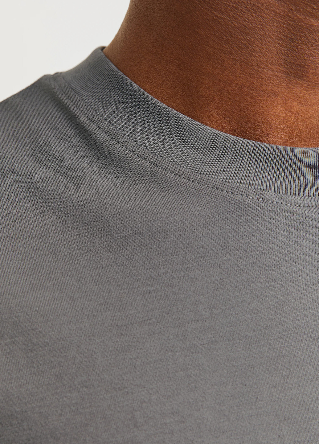 Сіра футболка Jack & Jones