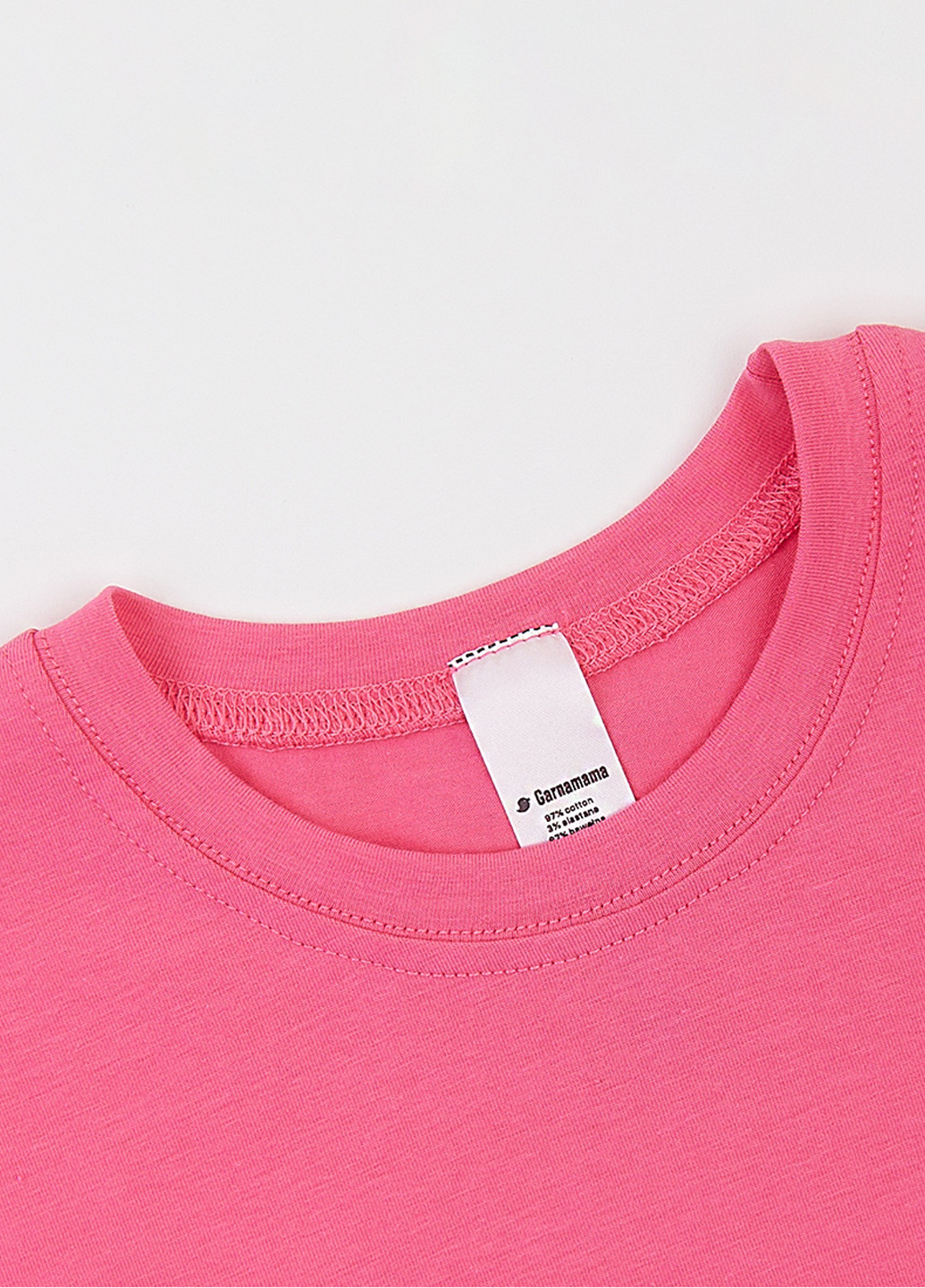 Рожева літня футболка Garnamama