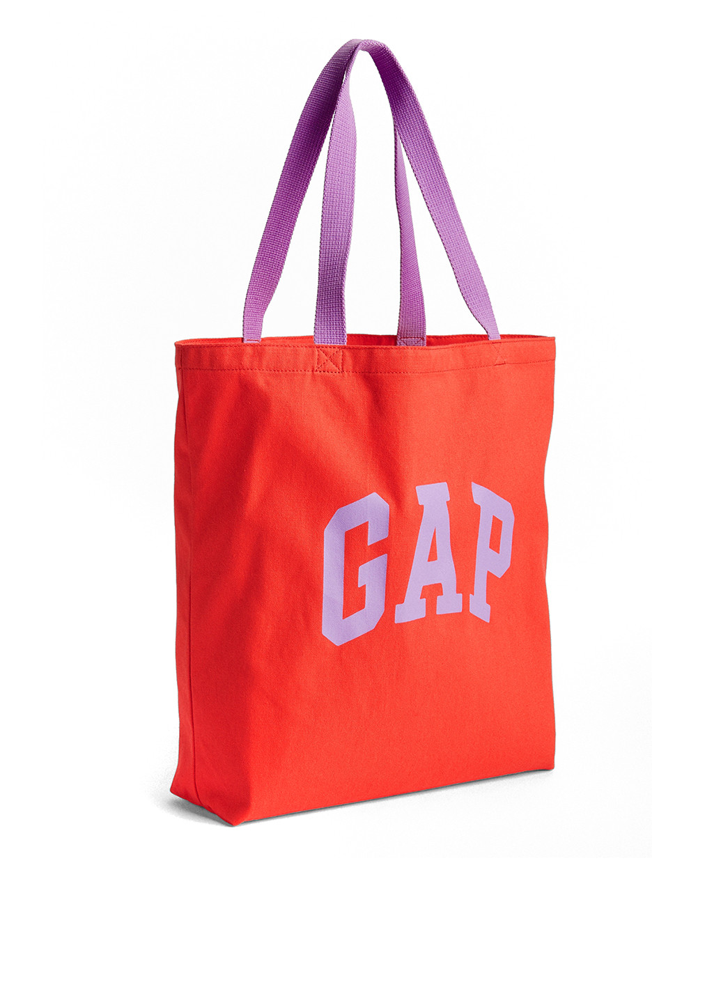 Сумка Gap шоппер логотип красная пляжная