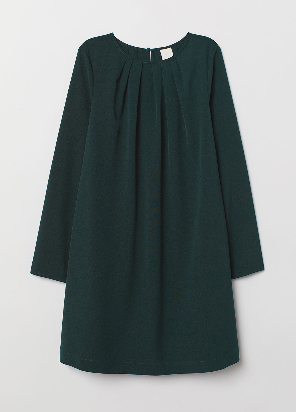 Зелена кежуал сукня а-силует H&M однотонна