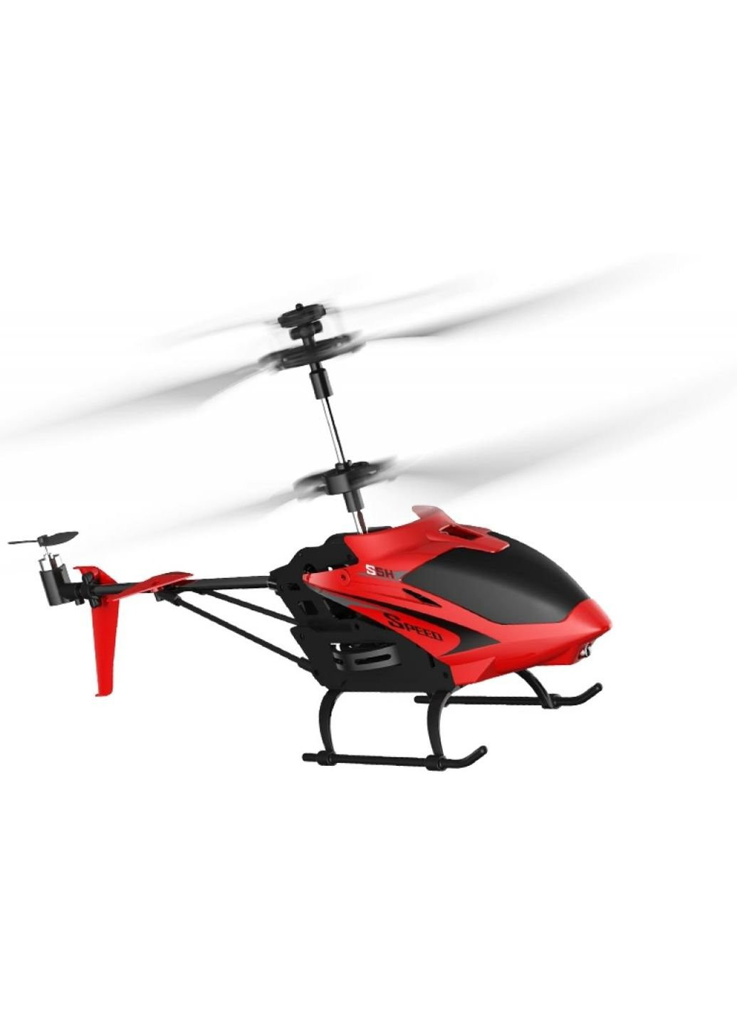 Радиоуправляемая игрушка Вертолёт 2.4 ГГц 23 см со светом, барометром (S5H_red) Syma (251224471)