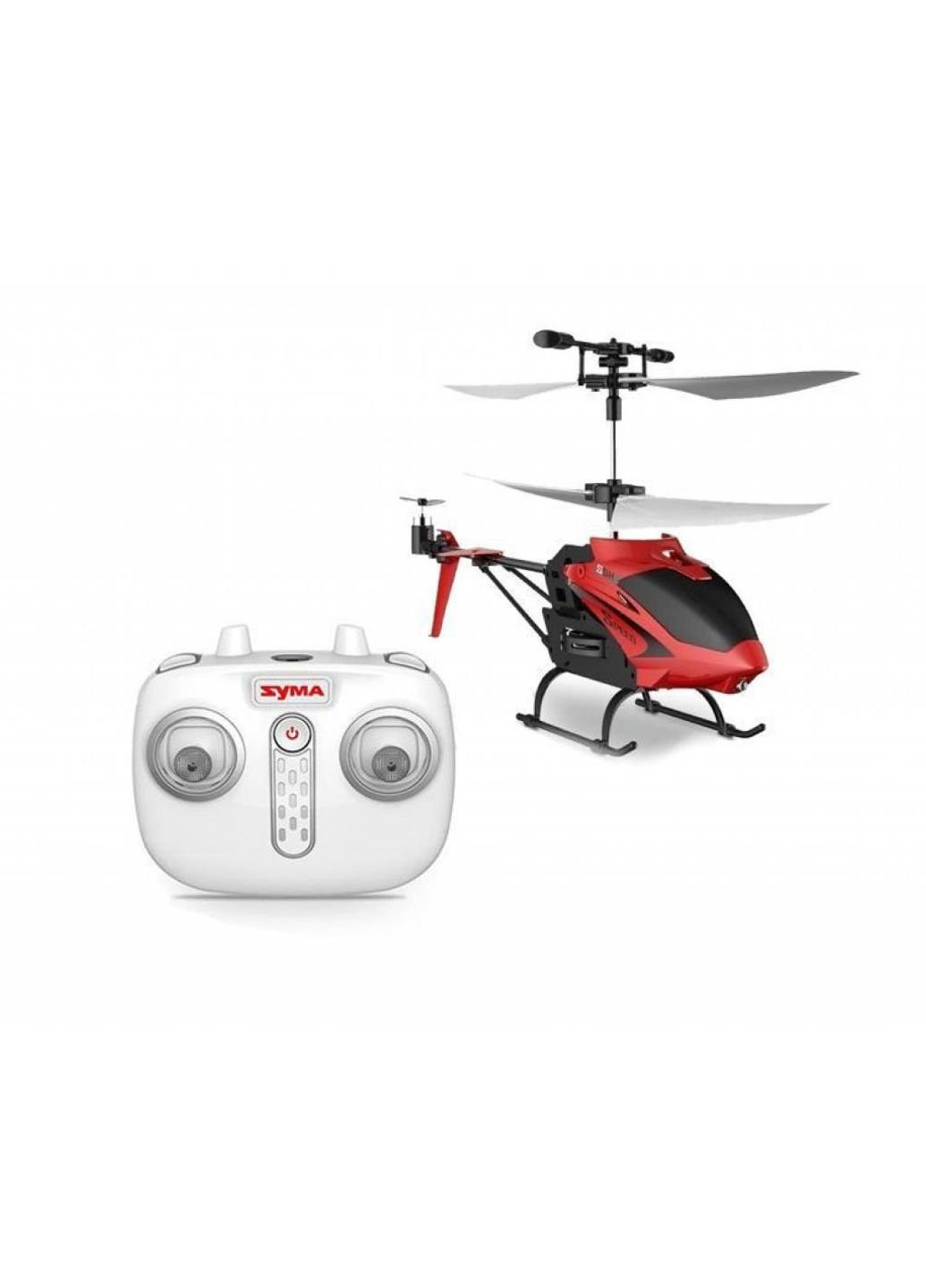 Радиоуправляемая игрушка Вертолёт 2.4 ГГц 23 см со светом, барометром (S5H_red) Syma (251224471)