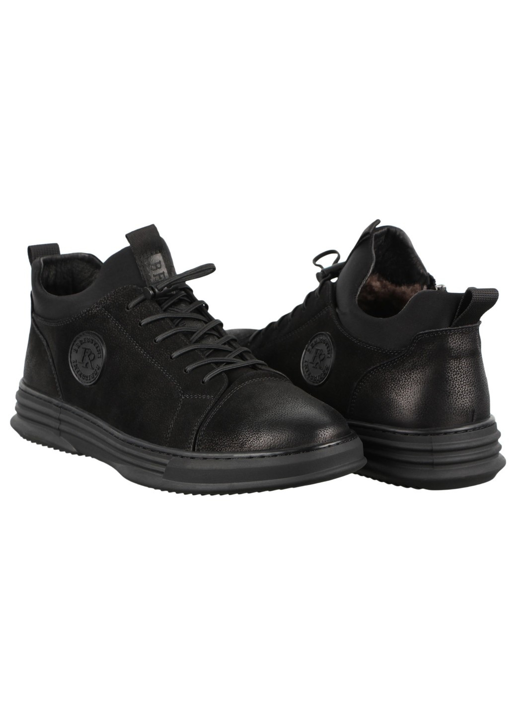 Черные зимние мужские ботинки 198572 Berisstini