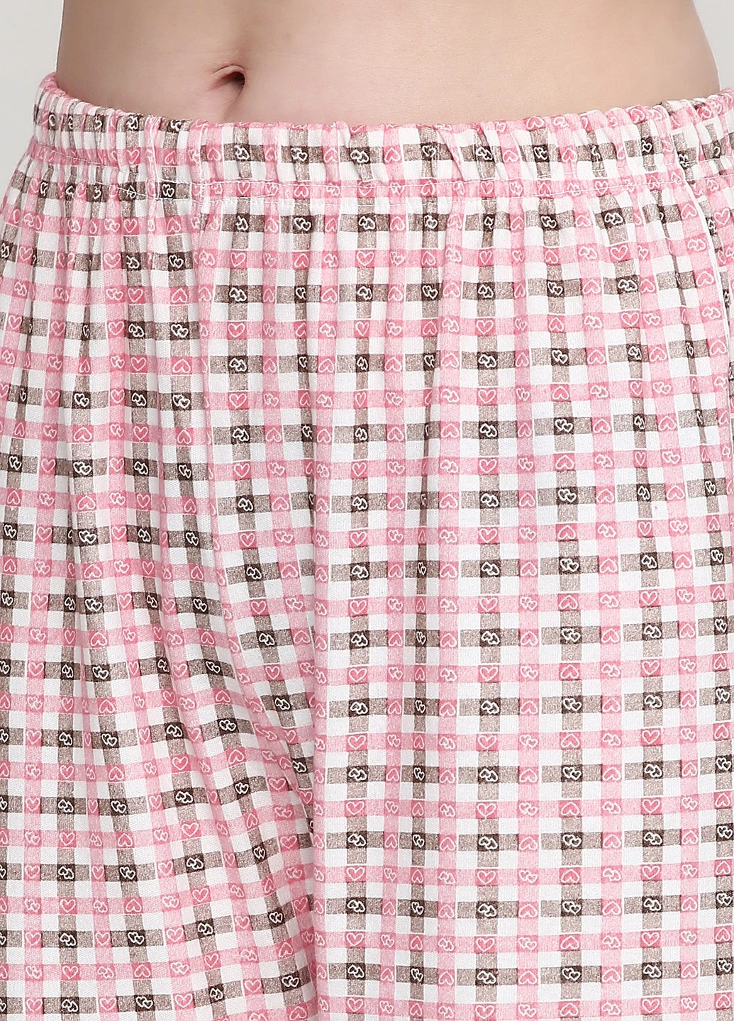 Рожева зимня комплект щільний трикотаж (світшот, штани) Good Night Pajama
