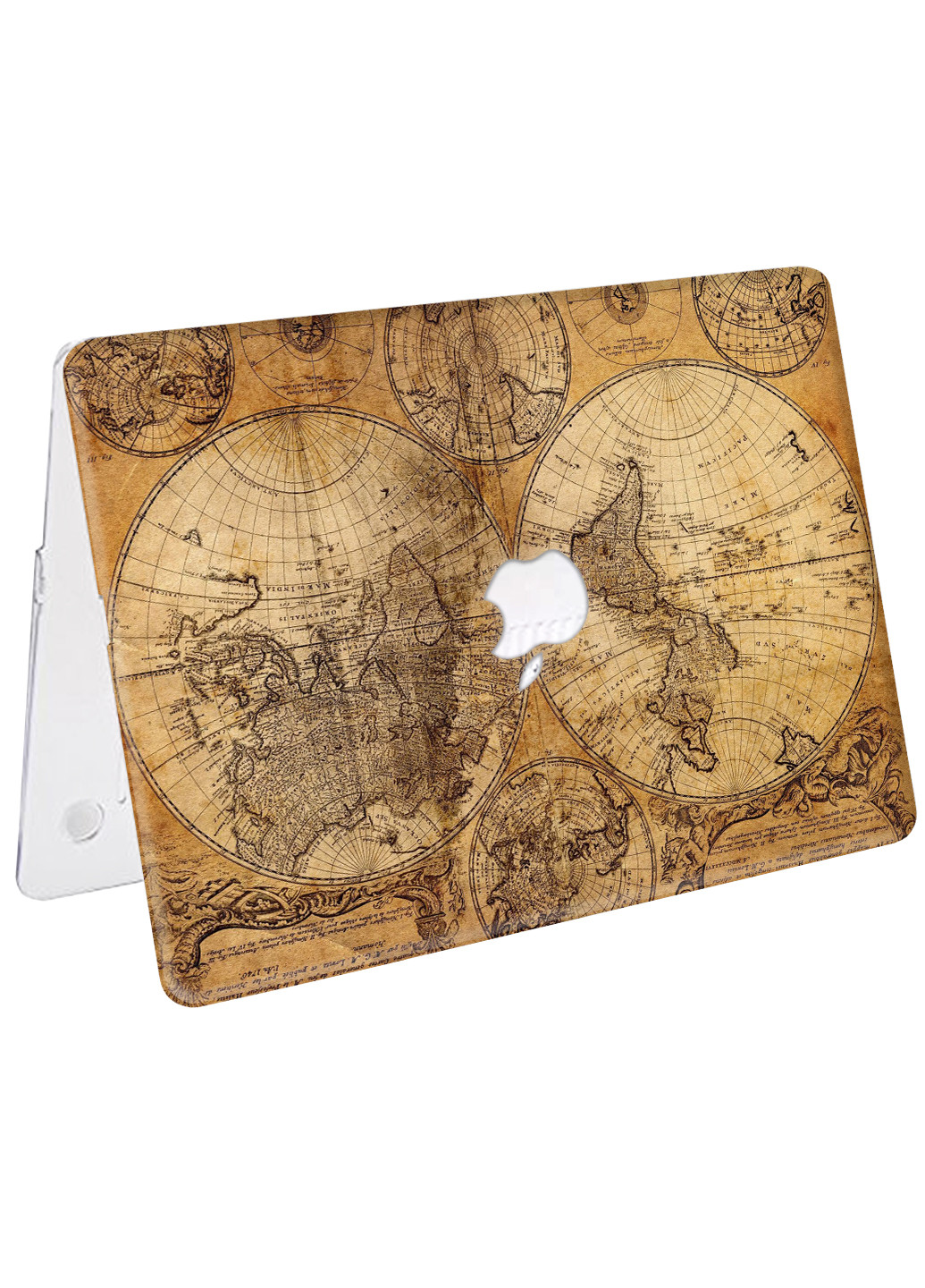 Чехол пластиковый для Apple MacBook 12 A1534 / A1931 Старинная карта мира (Vintage world map) (3365-2375) MobiPrint (218858155)