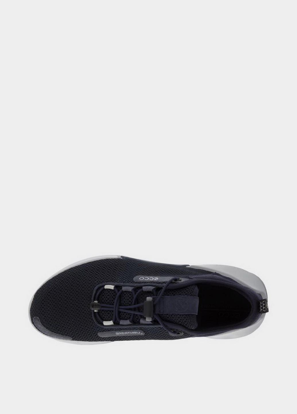 Синие демисезонные кросовки Ecco