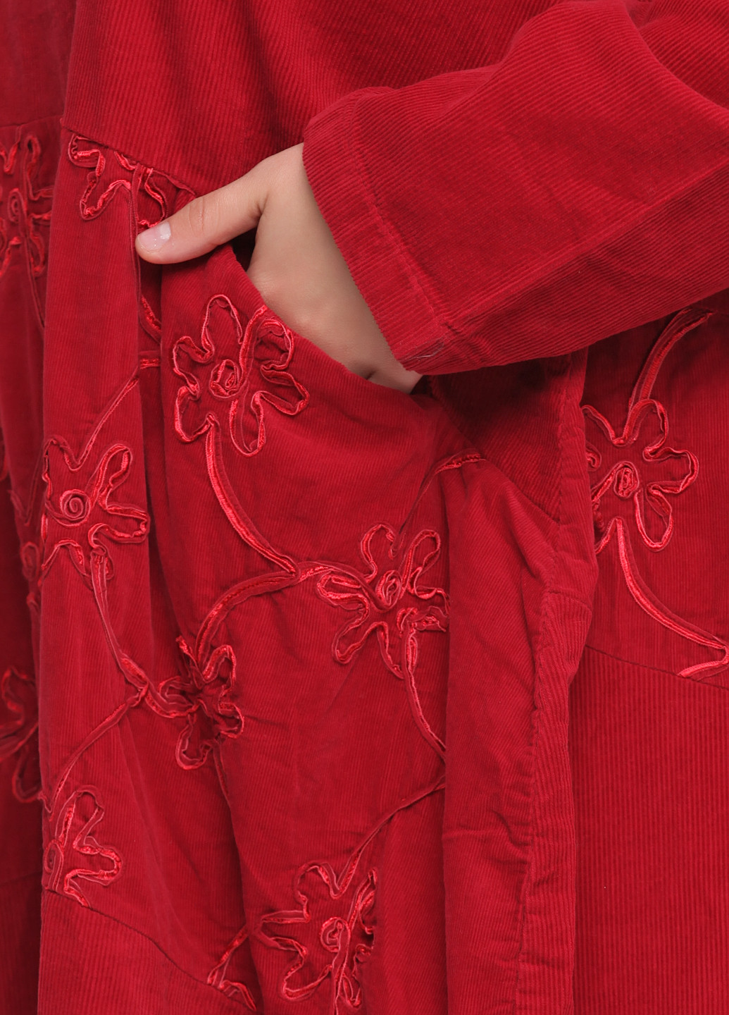 Бордовое кэжуал платье оверсайз New Collection фактурное