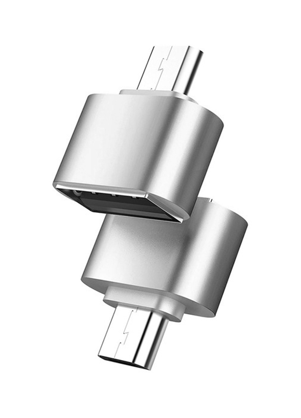 Перехідник AC-035 USB - Type-C срібний XoKo ac-035 usb - type-c серебряный (144530508)