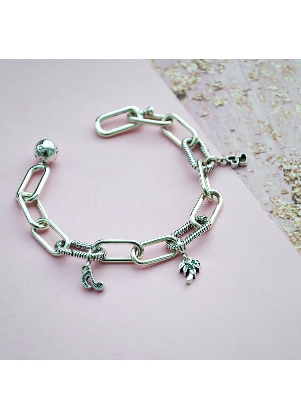 Срібний браслет для намистин Пандора 20 No Brand (252508906)