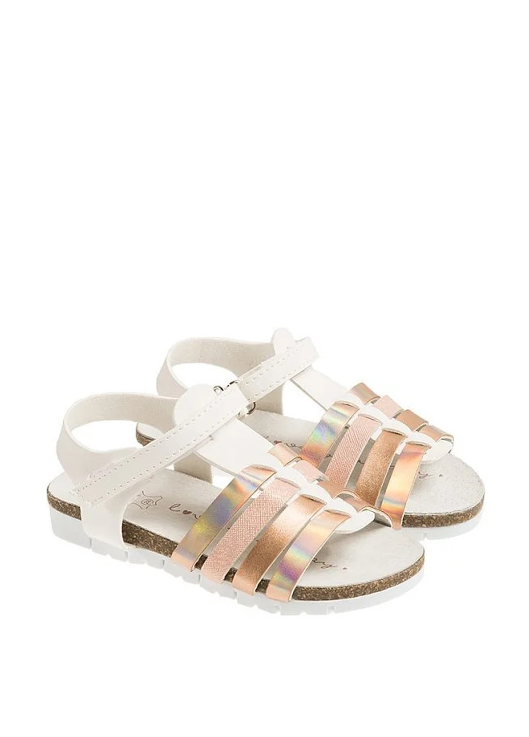 Цветные кэжуал босоножки Cool Club на липучке