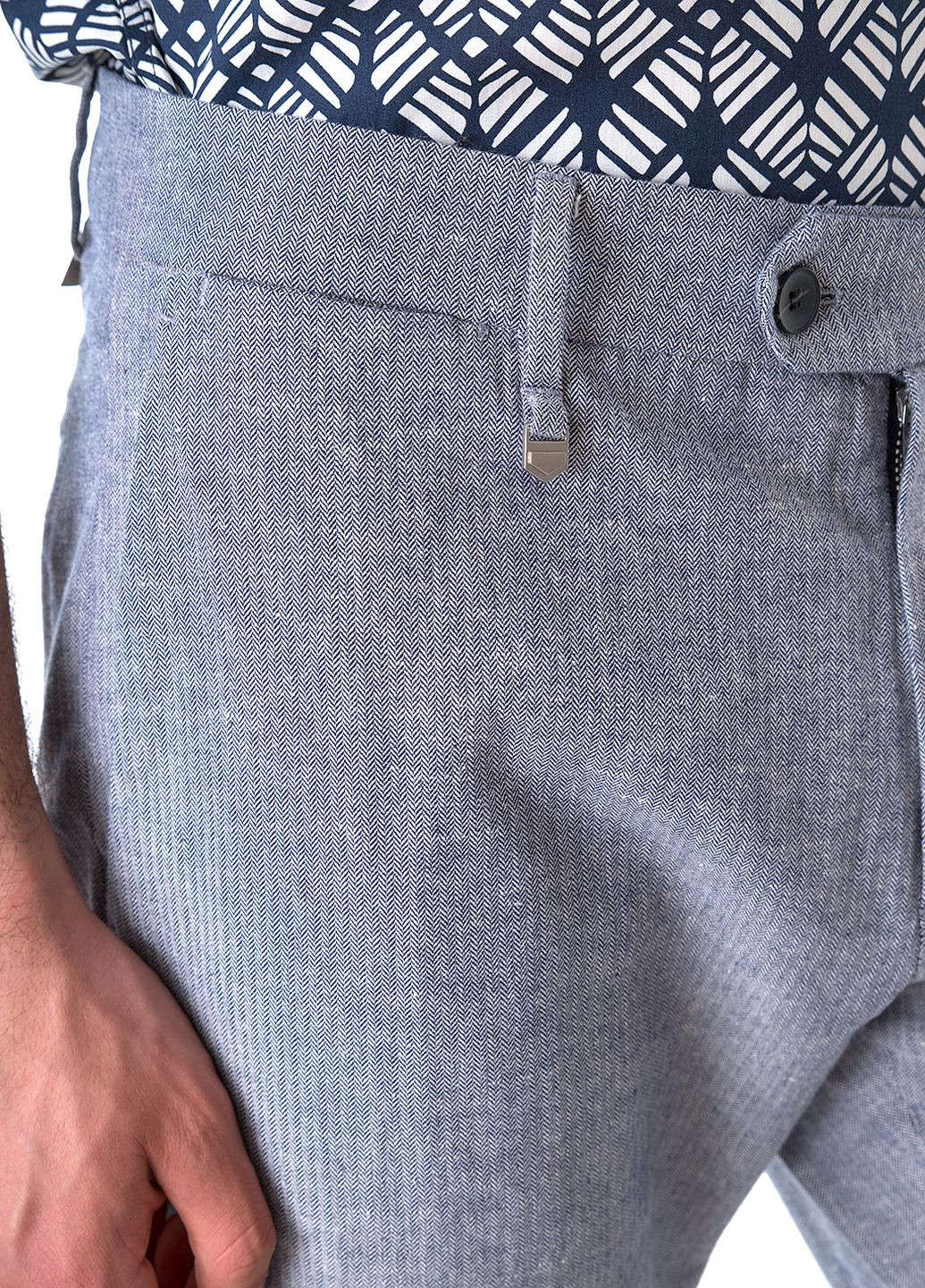Серые летние брюки Antony Morato