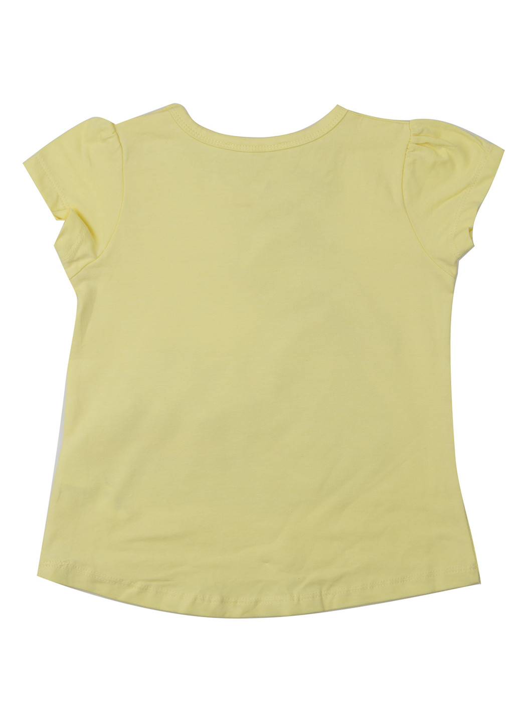 Желтая летняя футболка Breeze