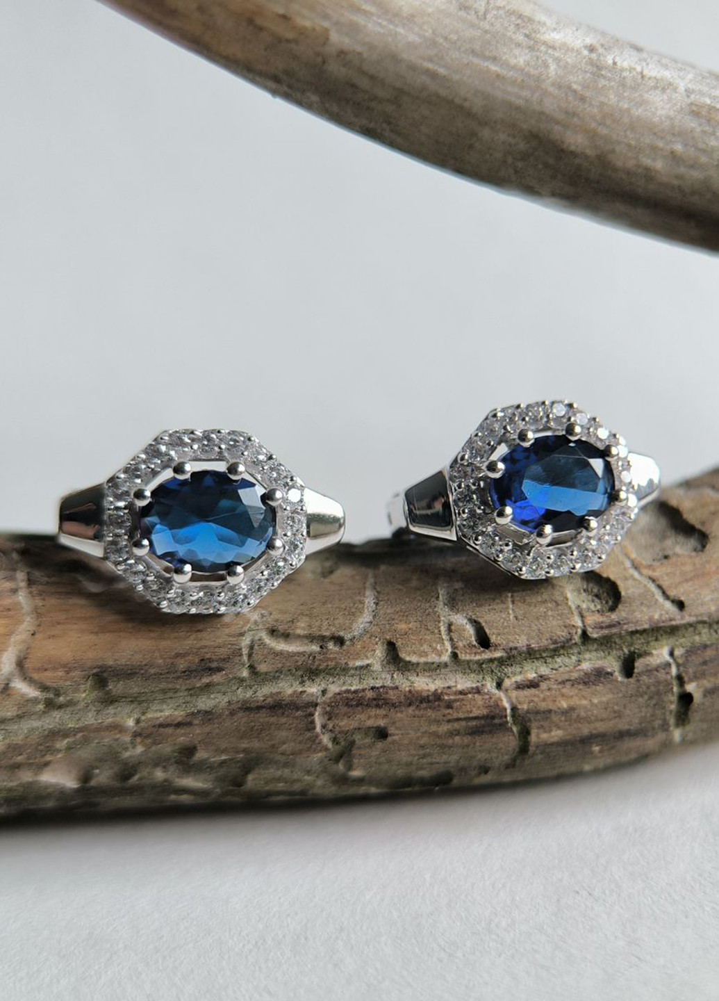 Сережки Silver Flame (353782459)