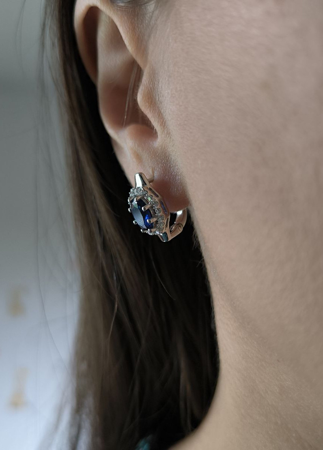 Сережки Silver Flame (353782459)