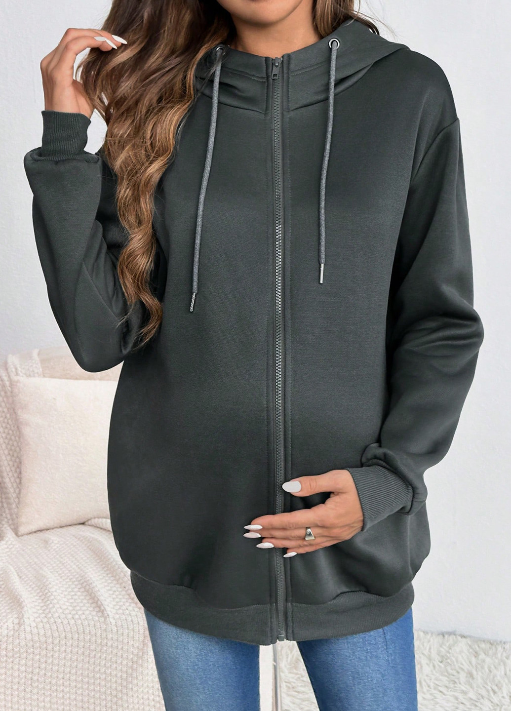 Толстовка для вагітних та годуючих SHEIN (365770045)