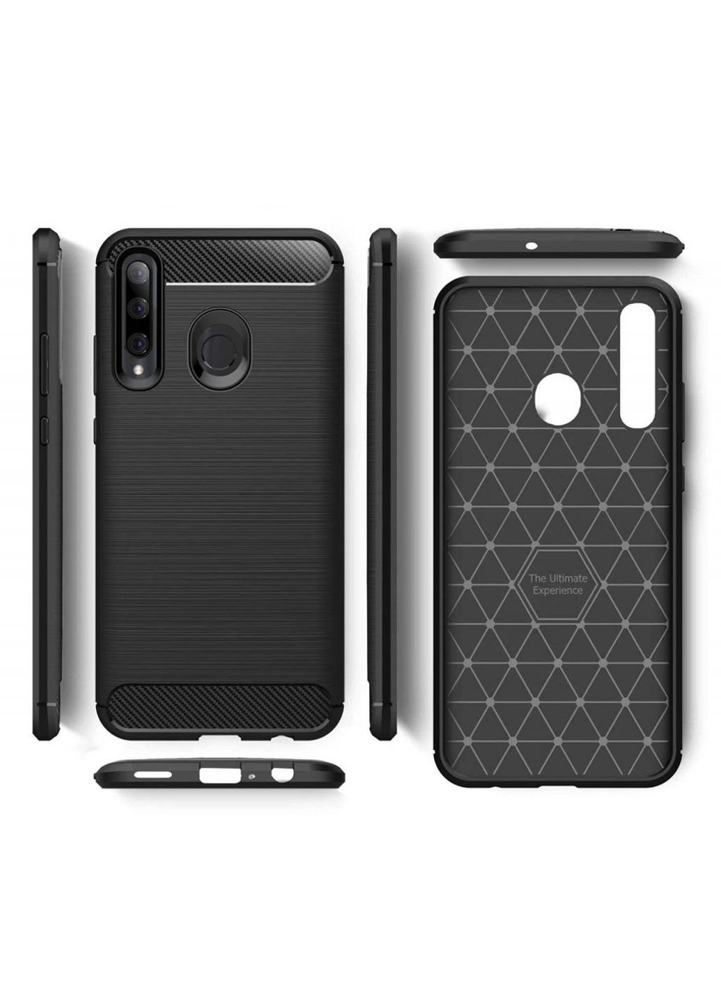 Чехол для мобильного телефона (смартфона) Laudtec для Huawei P Smart 2019 Carbon Fiber (Black) (LT-PST19) BeCover (201492507)