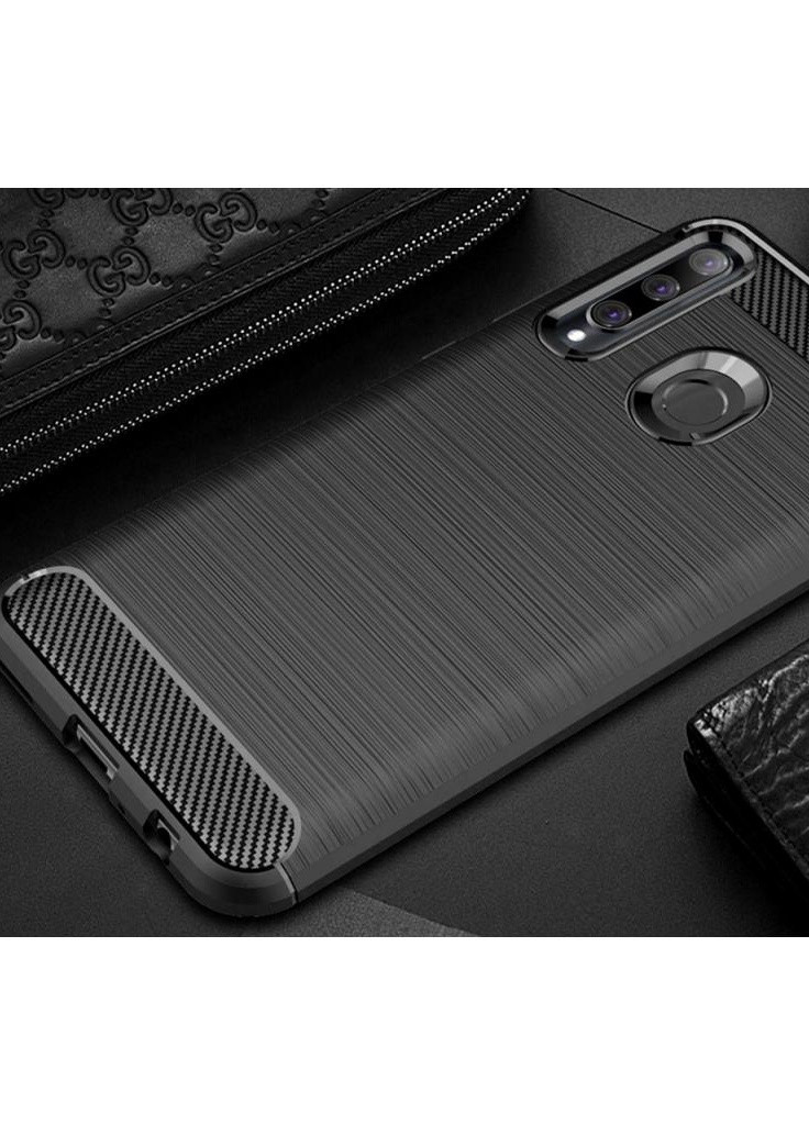 Чехол для мобильного телефона (смартфона) Laudtec для Huawei P Smart 2019 Carbon Fiber (Black) (LT-PST19) BeCover (201492507)