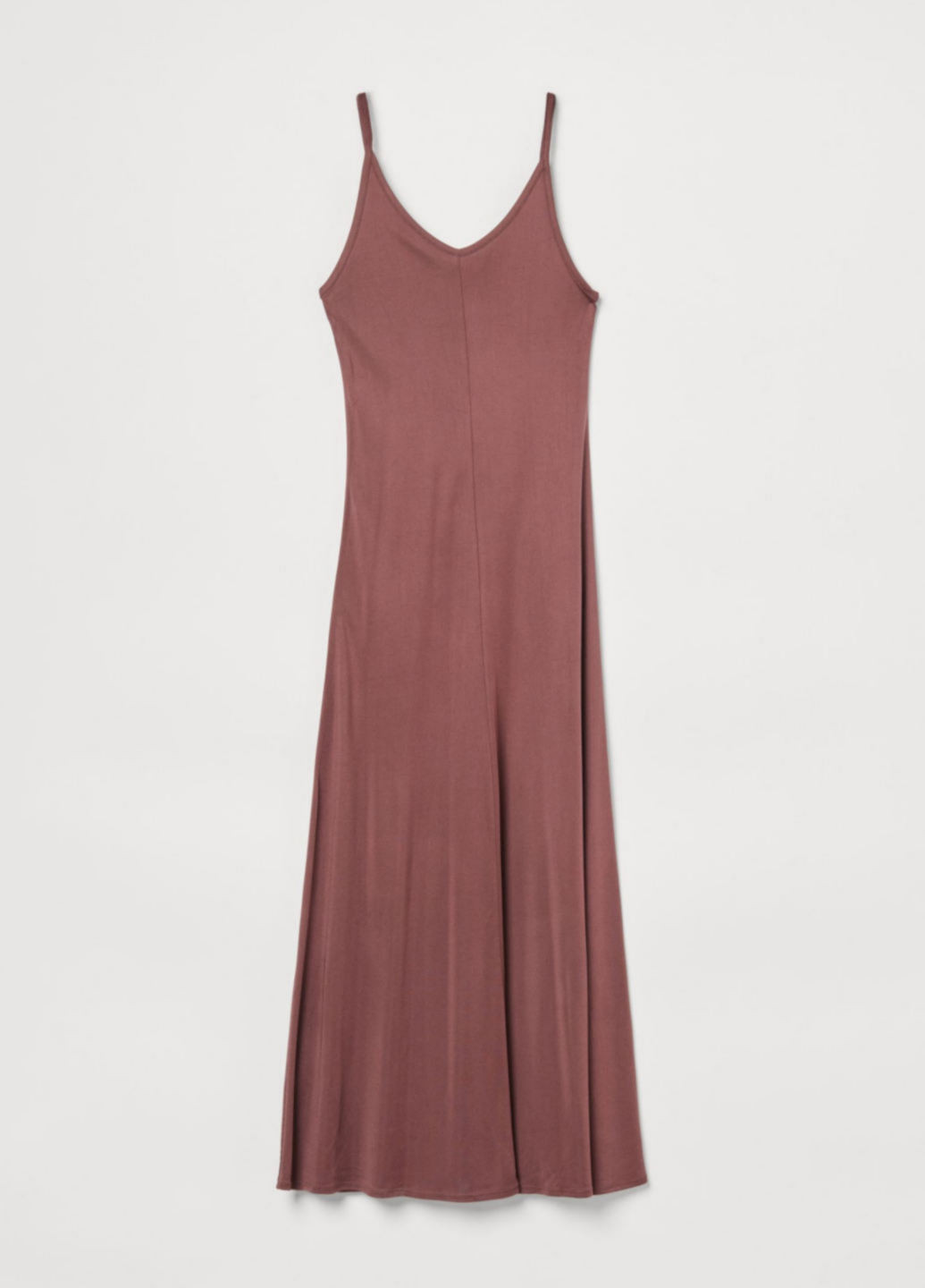 Рожево-коричнева кежуал сукня H&M однотонна